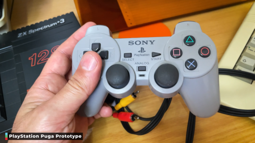 Sony crammed an entire PS1 into a DualShock controller that connects to your TV, but killed the project — PlayStation Puga offered game studios a mere 10 cents per unit sold