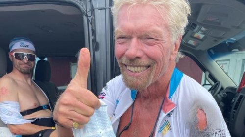 Richard Branson injured in 'colossal cycling crash' in British Virgin Islands