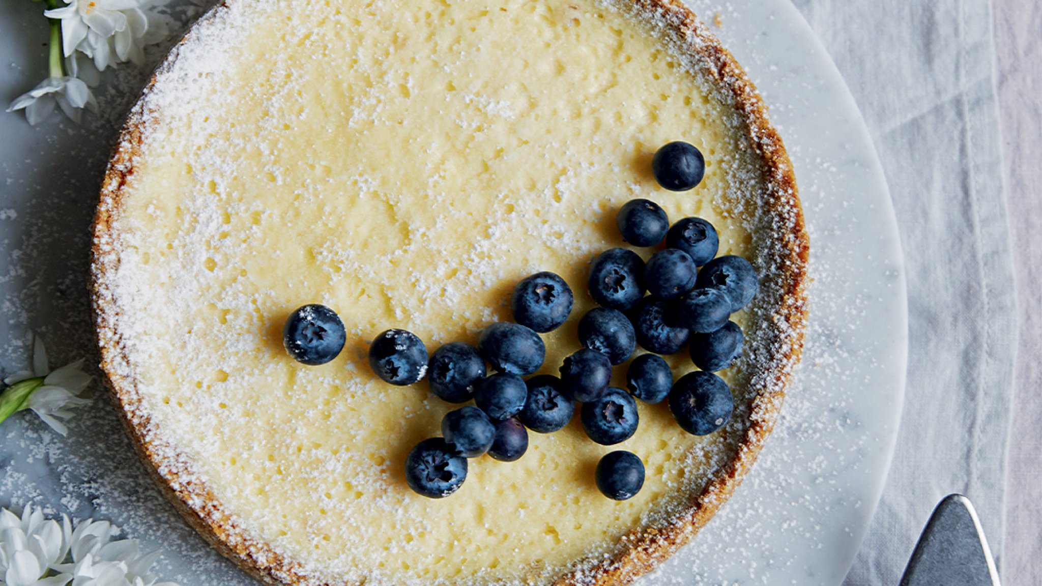 Lemon cheesecake tart