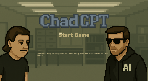 "It’s a takedown of the AI bros owning the narrative in our daily feed": creative director Guus ter Beek on his satirical game ChadGPT