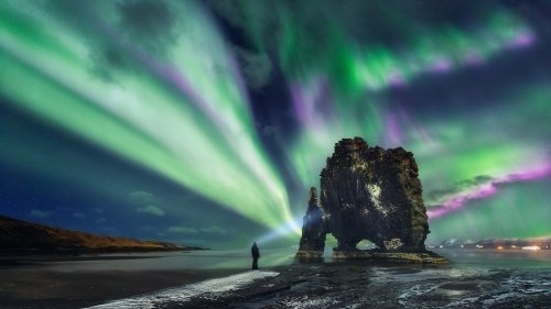 Northern lights ignite night sky after rare double solar eruption, and more are forecast for tonight
