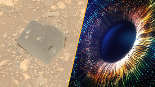 Science news this week: A 'skull' on Mars and the discovery of a brand-new color