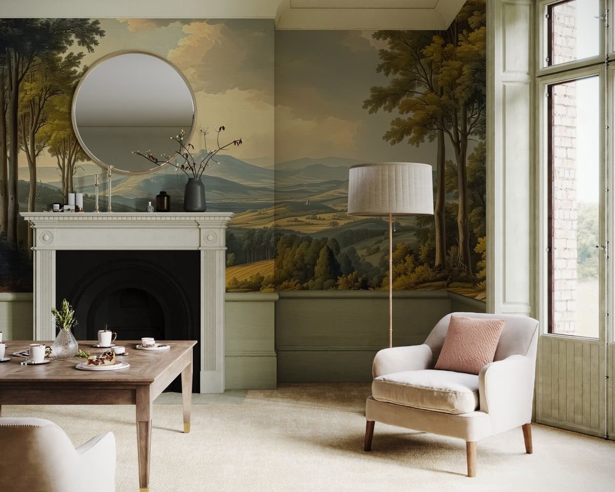 This "Unexpected Wallpaper" Trend Is the Most Exciting Way to Use Wallpaper — And It's Budget-Friendly, Too