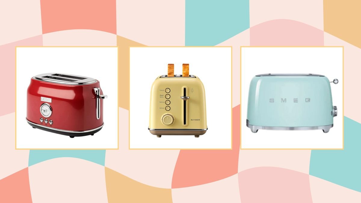 These 9 cute retro toasters are perfect for bringing vintage vibes into your kitchen