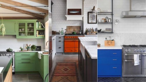 Where should you place appliances in a kitchen?