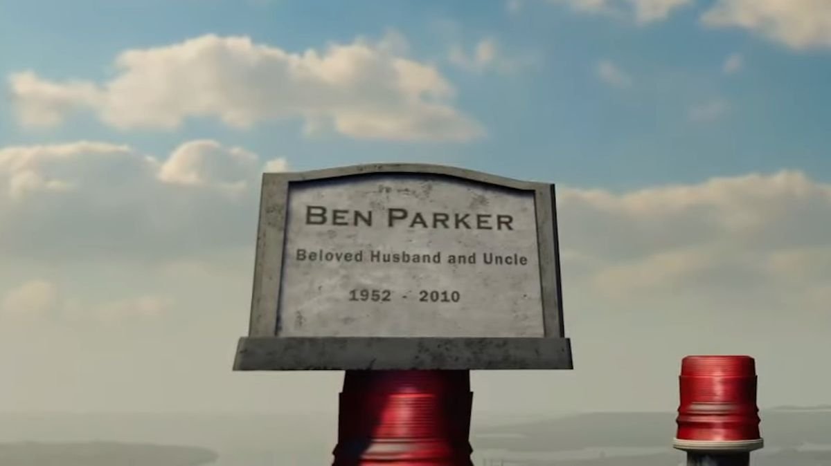Play as Spider-Man's dead uncle's gravestone with this messed up mod