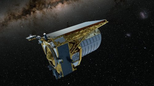 Who is the Euclid 'dark universe' space telescope named after?