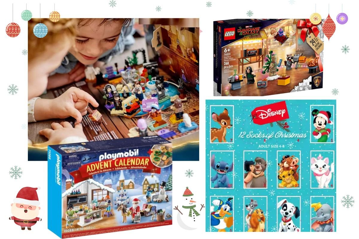 Last minute advent calendars for kids including LEGO, Disney and more