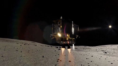 Japan's 'Moon Sniper' probe lands on moon, but suffers power problem