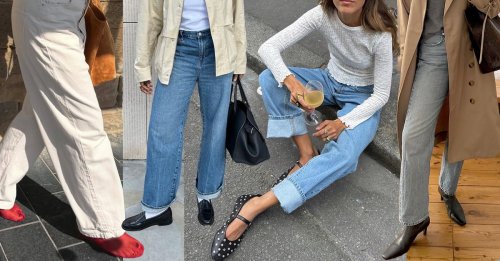 These Are the 7 Stylish Shoe Trends Fashion People Will Be Wearing With Jeans This Spring