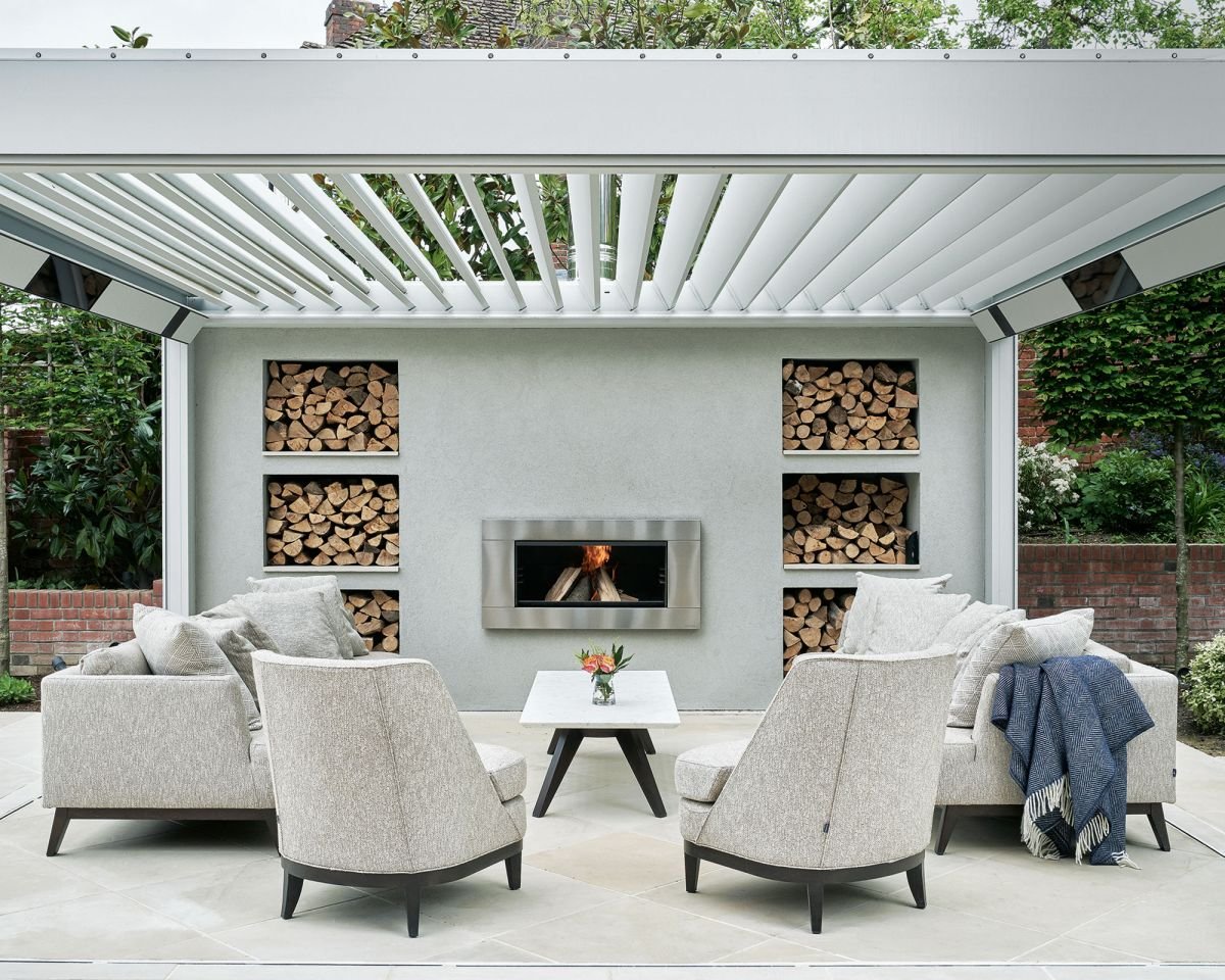 Outdoor fireplace ideas – 13 ways warm up with a cozy design
