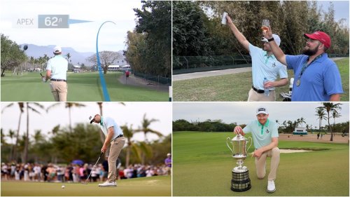 Brian Campbell Receives Lucky Bounce Off Trees On His Way To Winning Mexico Open