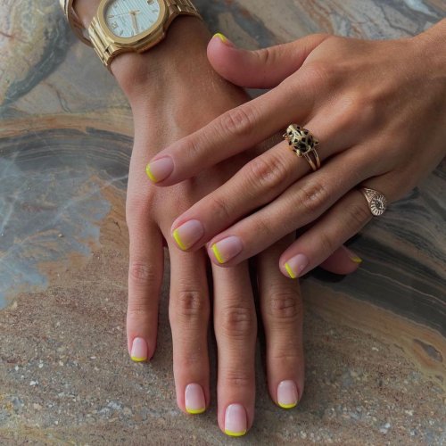 The 29 Best Colourful French-Manicure Ideas to Try Now