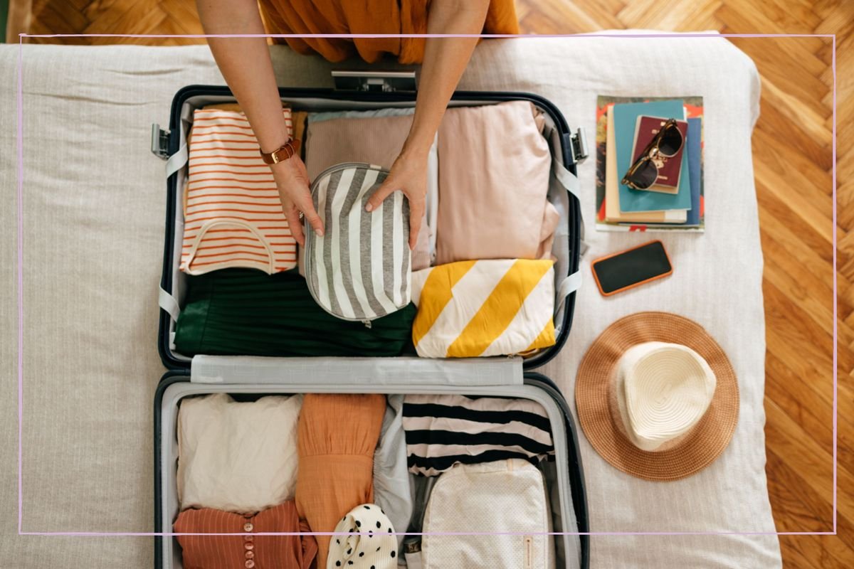 Fit a week's worth of clothing in your carry on with this TikTok mum's £13 travel hack