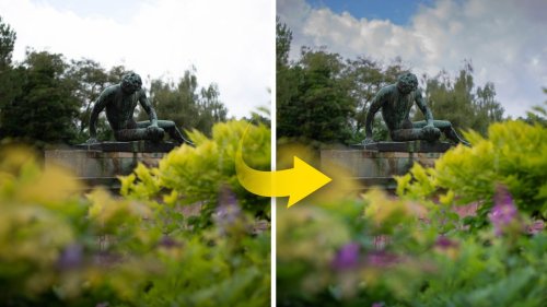 Use Lightroom's Range Masking for perfect exposure and colors