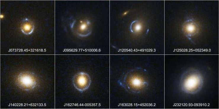 Astronomers turn back time to solve Einstein ring mystery