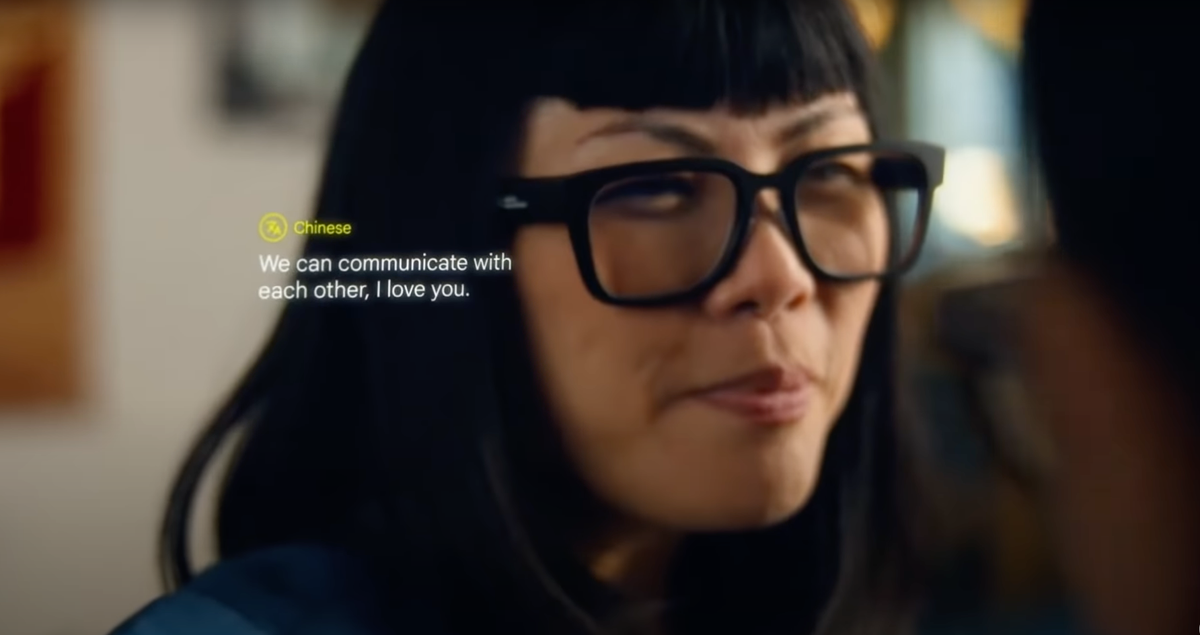 Google blows our minds at I/O with live-translation glasses