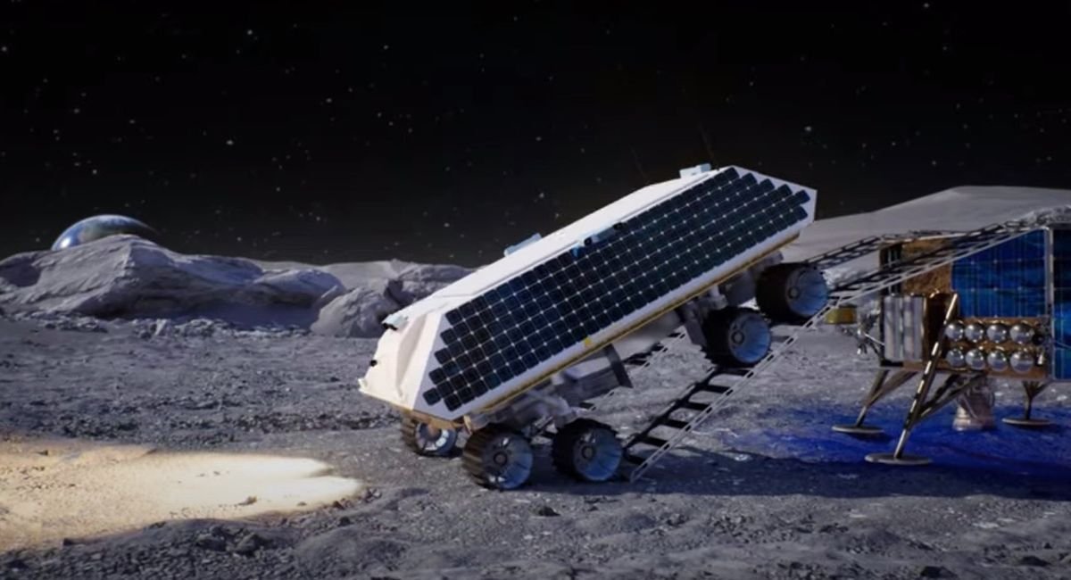 Space miners may use rockets to harvest the moon's water ice (video)