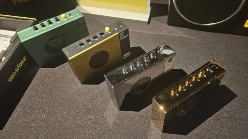 This modern cassette player with Bluetooth (and matching retro wireless headphones) might've been my favorite music experience at CES 2025