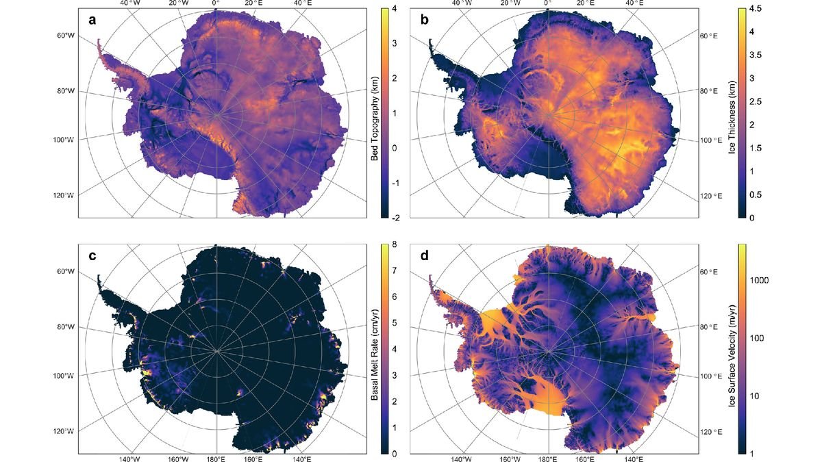 New Models Unveil Antarctica’s Hidden Waterways, Ice Flow and Rising Seas