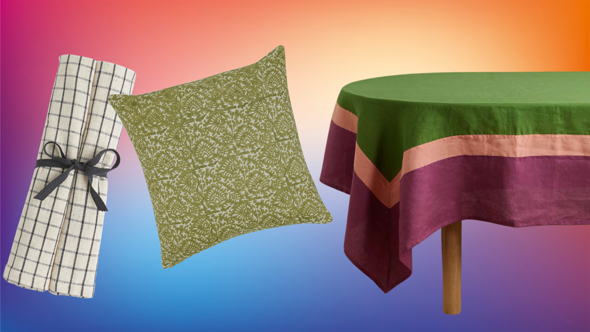 Linen is the best summer material, and I've found 12 home accessories that perfect the relaxed/elevated vibe