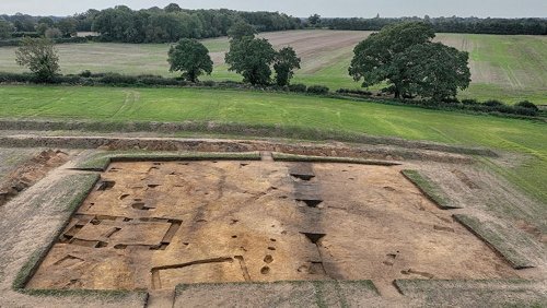 1,400-year-old structure discovered near Sutton Hoo in England may have been a pagan temple or cult house