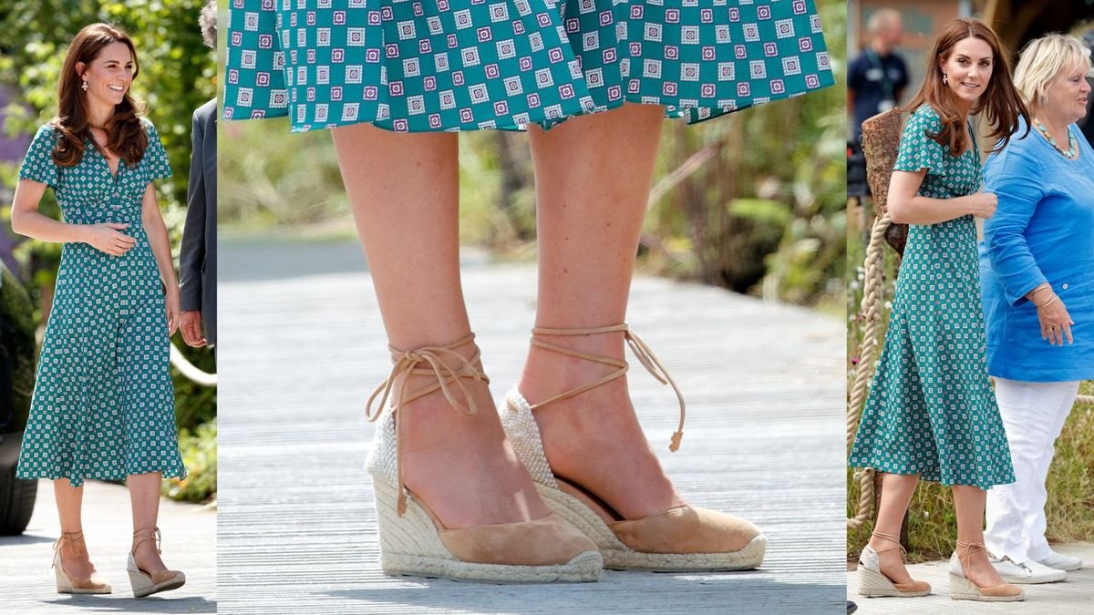 Where to buy Kate Middleton's espadrilles - the summer sandals loved by the Princess of Wales