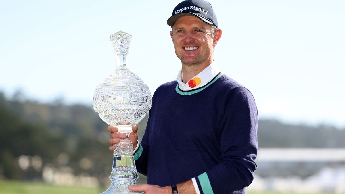 Justin Rose Wins First Title In Four Years At Pebble Beach Pro-Am
