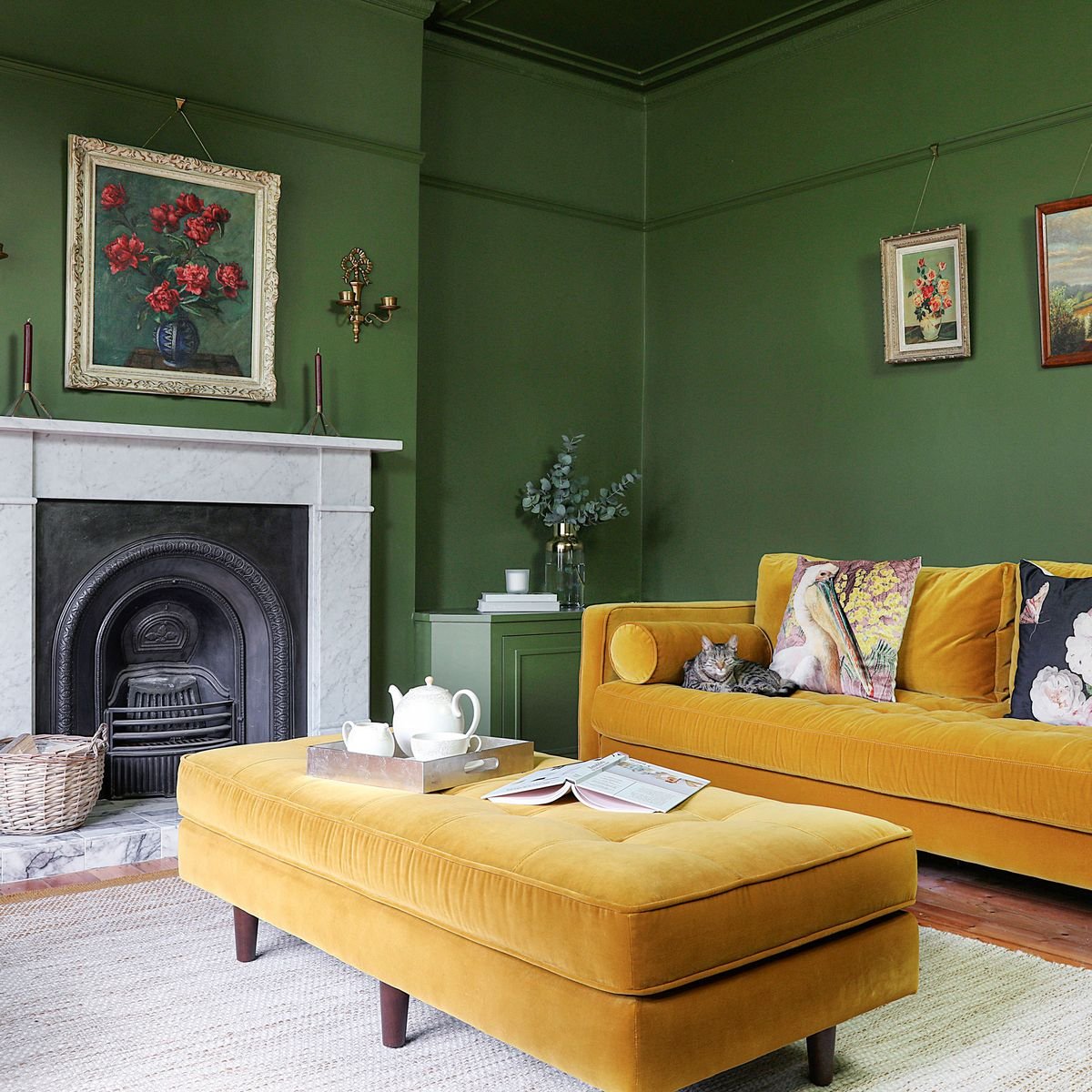 Calm colour schemes – that will help you de-stress and relax in your home