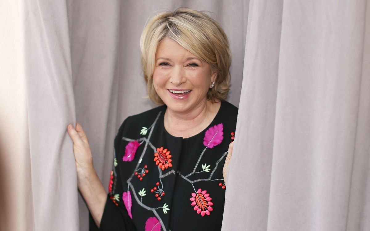 Martha Stewart's twist on the chic café curtain uses material you already have in your home