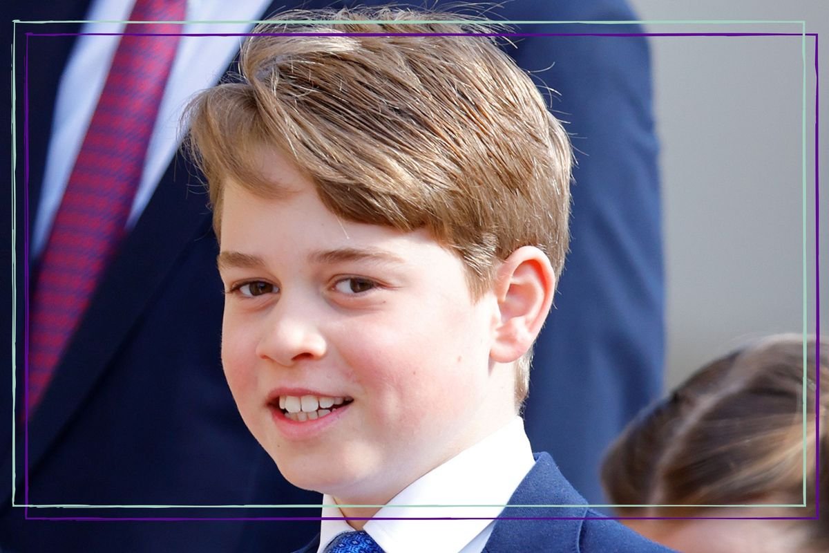 Prince George proves he’s learning family values from Prince William as he plays ‘the role of protector’