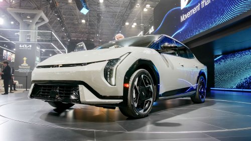 5 coolest EVs I saw at the New York Auto Show 2025 — Kia EV4, Lucid Gravity and more
