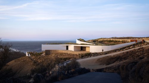 Tom Dixon’s Mykonos Villa Is on the Market — And You Have to See the Interiors of This Epic Brutalist Home