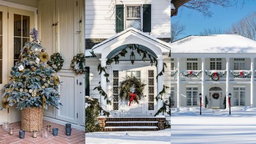 How to decorate a front porch for Christmas – 5 rules for guaranteed festive curb appeal