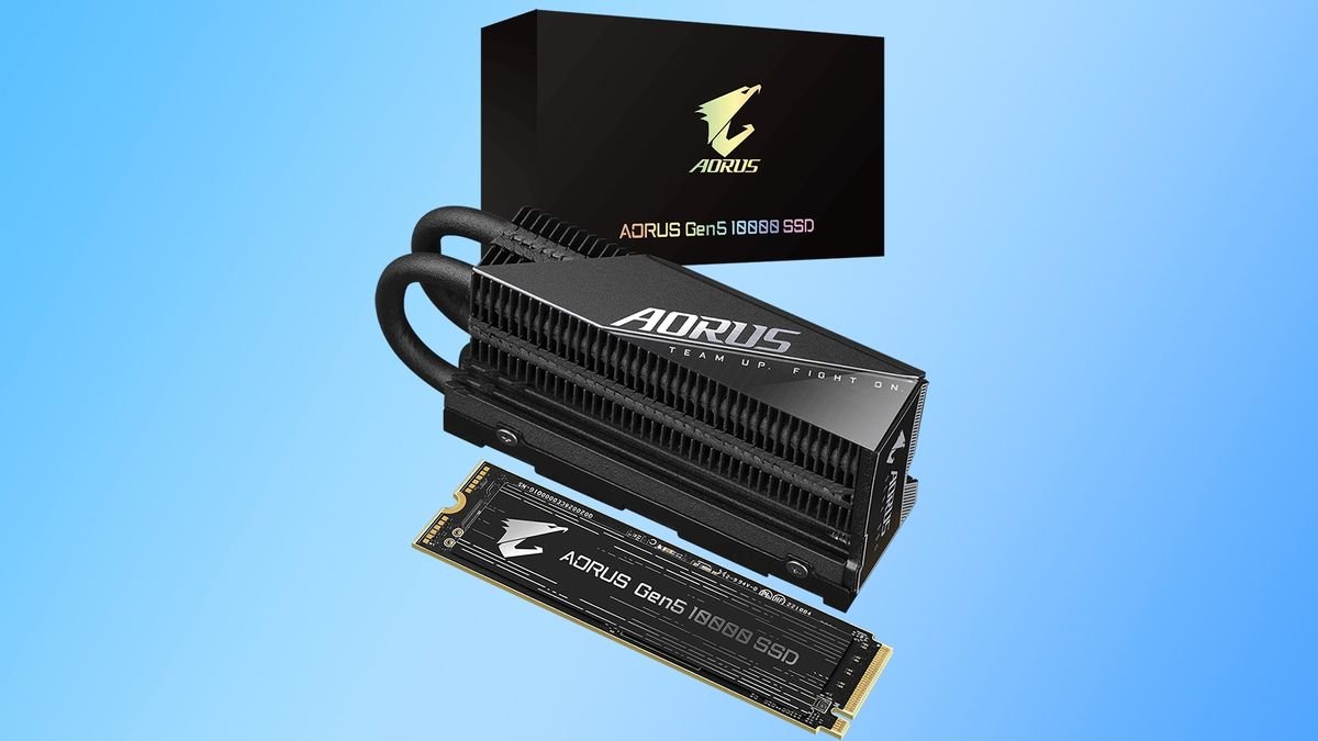 Gigabyte Aorus Gen5 10000 2TB SSD Priced, Available to Preorder