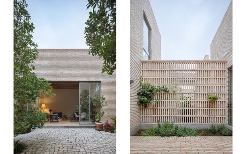 This Mexico City home is designed around its internal courtyards