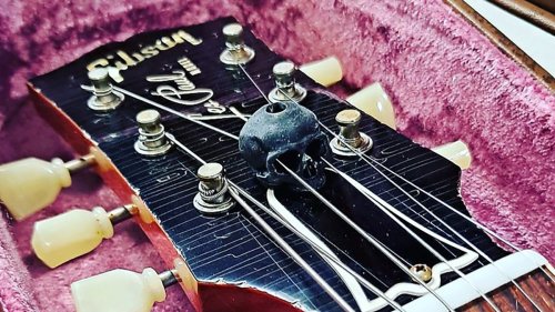 This guitarist claims to have solved Gibson Les Paul tuning stability issues with the Tune Voodoo Skull