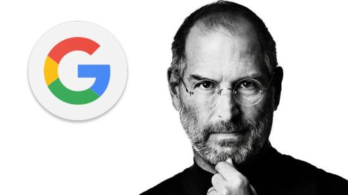 Apparently Steve Jobs hated the Google logo on his iPhone