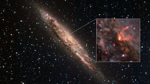 Stunning New VLT Images Highlight Ravenous Black Hole in Distant Galaxy