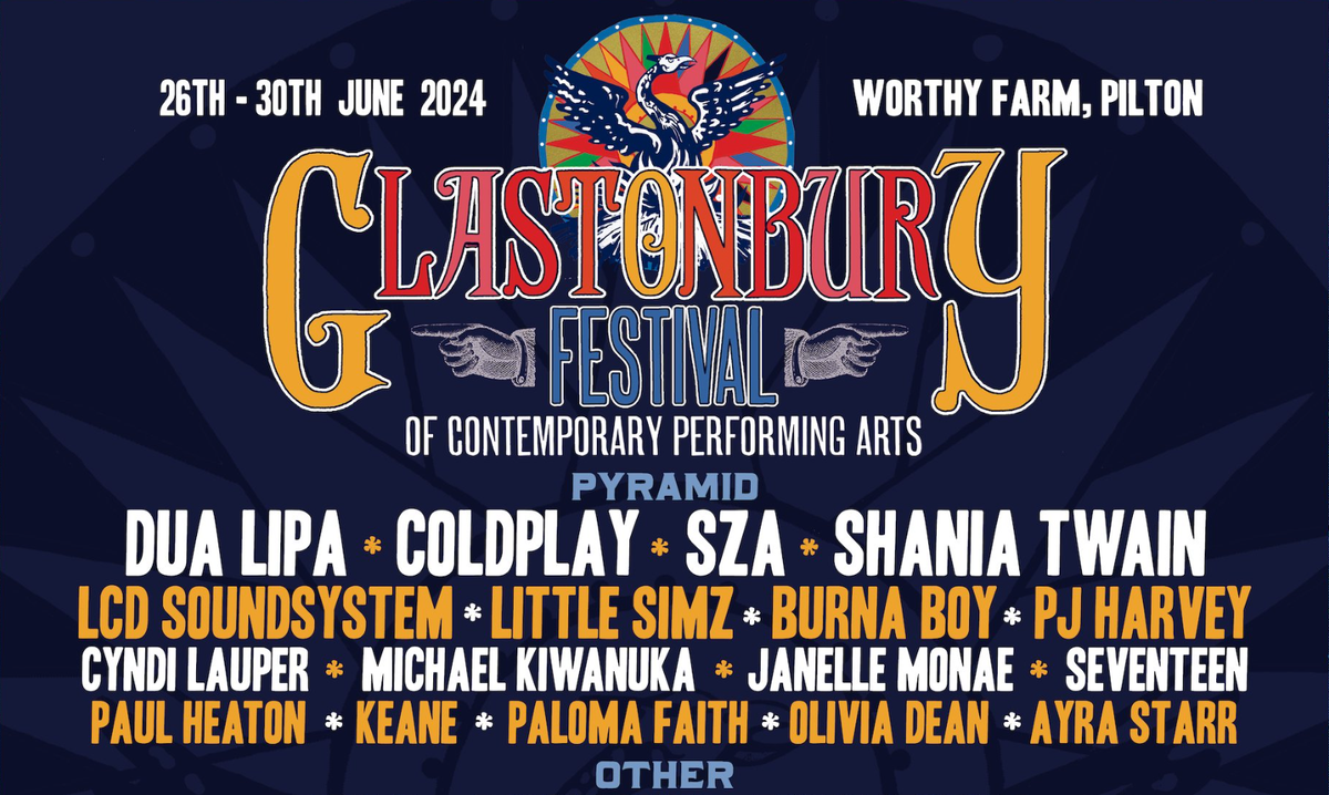 The best (and worst) Glastonbury Festival posters over the ages