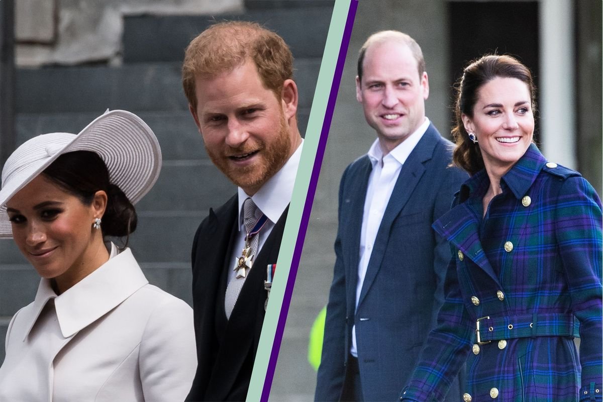 Prince Harry and Meghan will stay ‘five minutes’ away from Prince William and Kate during surprise UK visit