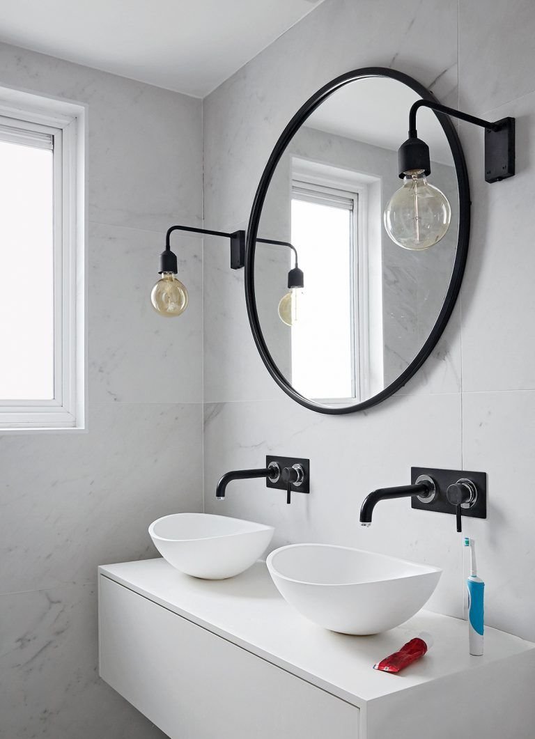 Black and white bathroom ideas for a modern, monochrome look
