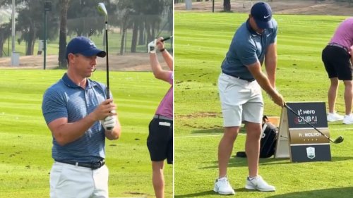Rory McIlroy Explains New Tiny Training Aid At Dubai Desert Classic