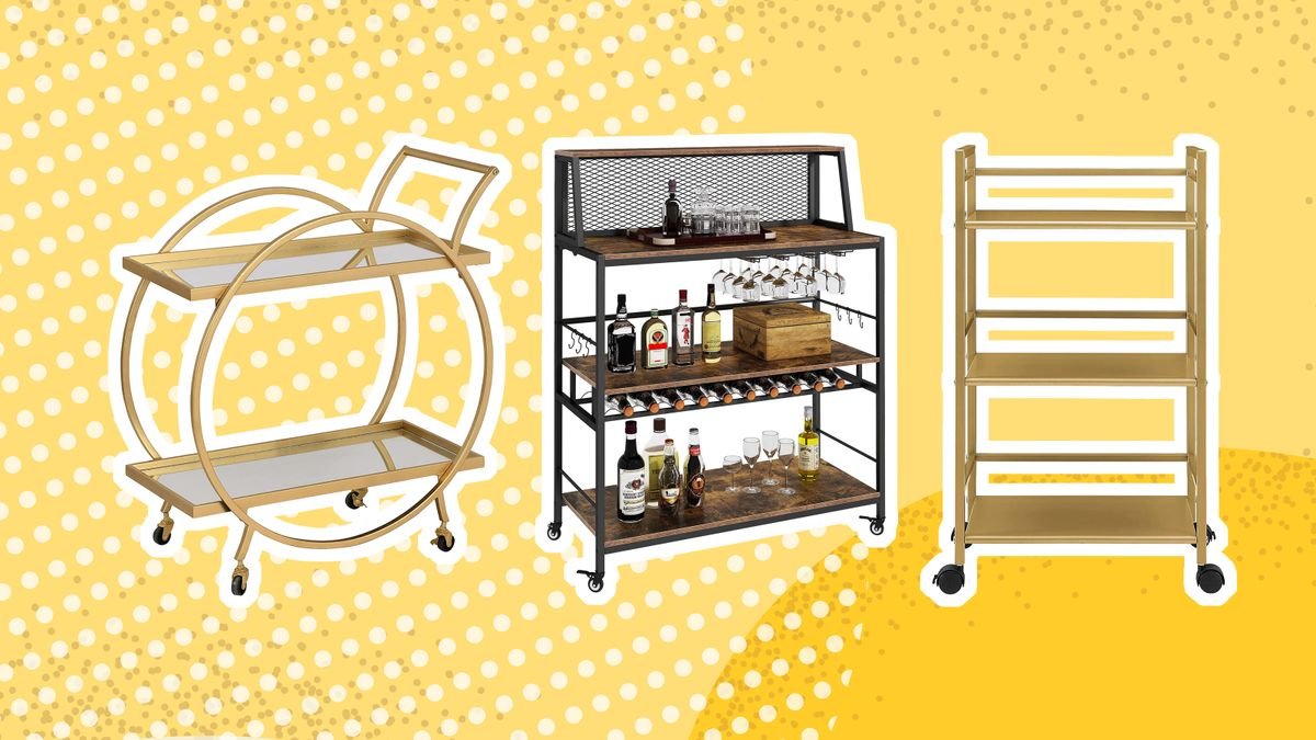 Entertaining? Start your night with our 9 favorite bar carts