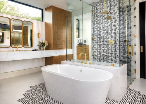 Cool Bathroom Tile Ideas: From Metro Tiles To Fish Scale & Herringbone