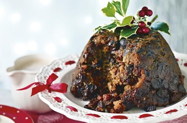 Mulled Wine Christmas Pudding
