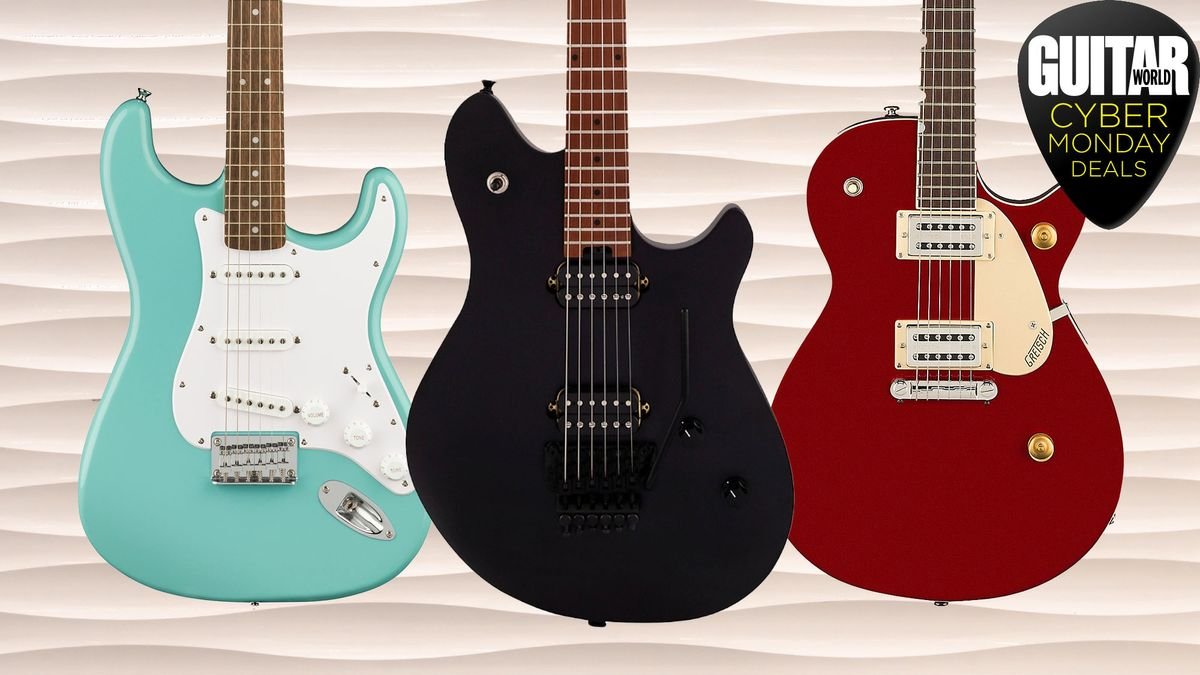 Looking for a beginner electric guitar? You won't go wrong with these fantastic Cyber Monday deals