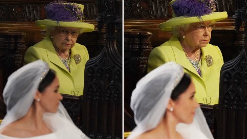 The "Disapproving" Comment Queen Elizabeth Allegedly Made at Meghan Markle and Prince Harry's Wedding