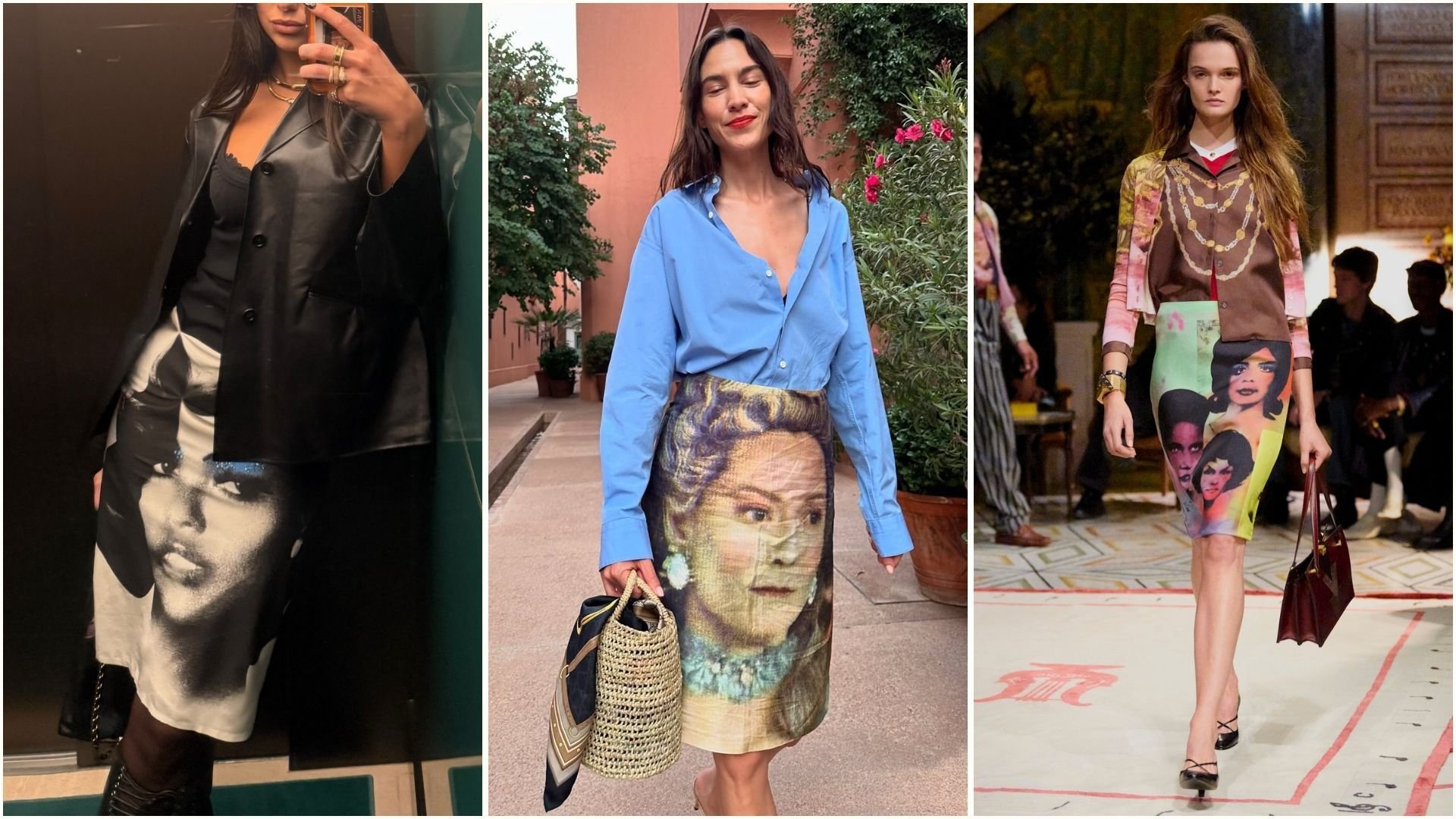 Fashion’s Chicest Like Their Art Wearable—This Skirt Trend Does The Trick