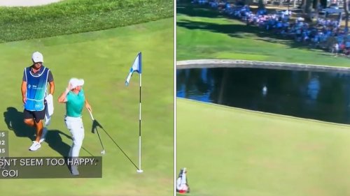 WATCH: Rory McIlroy Launches Fan's Remote Control Ball Into Water
